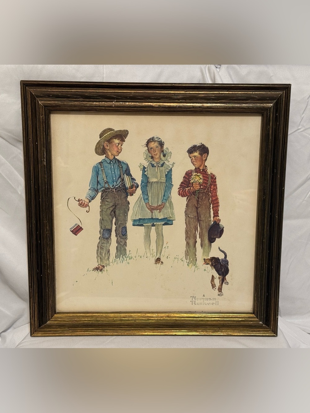 Norman Rockwell Rivals Print
